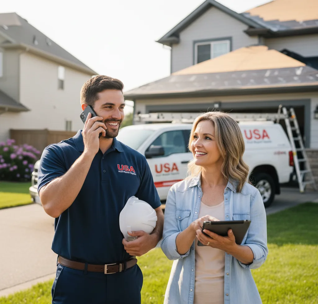 USA Roof Repair Experts customer support in Clearlake